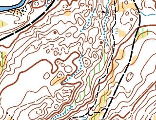 Glen Affric map extract Glen Affric map extract
