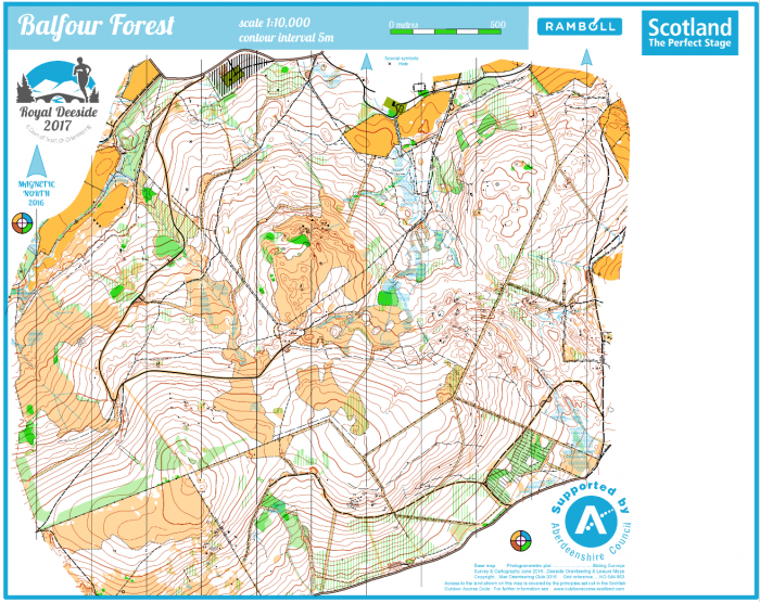 Balfour Forest Competition Map