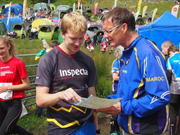 Training Coordinator Oleg Chepelin with Event Cooridnator Jon Musgrave